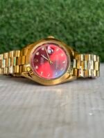 RLX GOLDEN CHAIN & RED DIAL Stainless Steal - Image 2