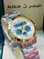 AL-FAJAR SILVER CHAIN & CIRCLE DIALS - Image 2